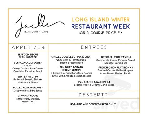 cafe joelle|cafe joelle lunch menu.